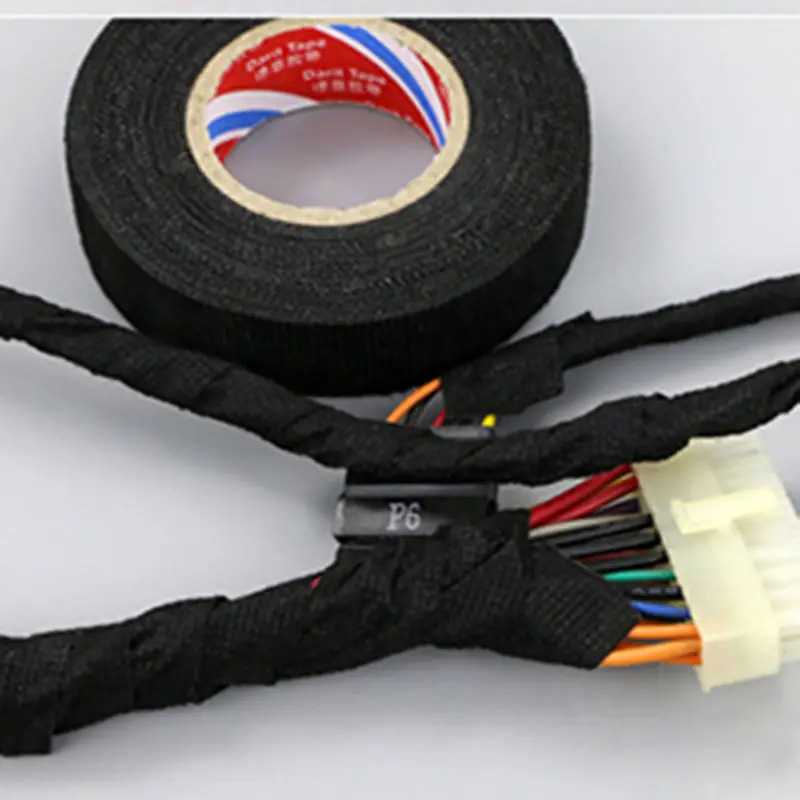 Arnés de cableado CABLE TELAR Paño Tejido instalar Cinta Rollo 9MM/15MM/19MM X 15M/25M 