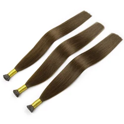 Toysww Keratin I Tips Virgin Hair Extensions Straight Pre Bonded Human Hair Extensions 1g/strand 100g per pack