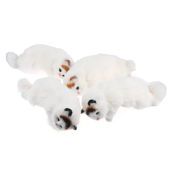 

Simulation cat animal model decoration home TV decoration hanging cat crafts plush toy doll gift good blessing