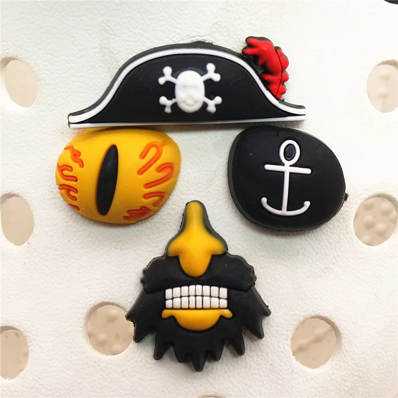 Novelty 3D Dragon Snake Garden Shoe Decoractions Cartoon Animals Style Croc Shoe Charm Accessories Give Your Child the Best Gift