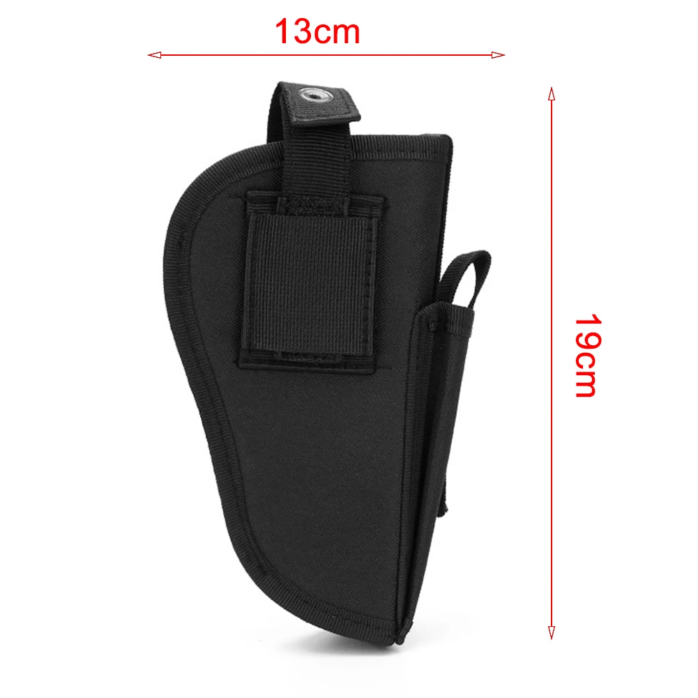 Left Right Hand Gun Holster Bag Case For Golck Beretta Sig Hk Usp Concealed Holster Belt Metal Clip Adjustble Universal Holsters