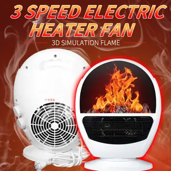 

Mini Portable Electric Heater Fan Room Space Heater Air Heating Winter Warmer Device Wall 300W-600W 220V Home Office