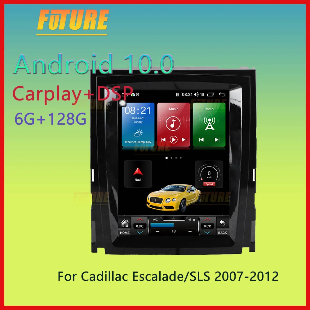 

128G For Cadillac Escalade/SLS 2007-2012 Android Car Radio Stereo Multimedia Player GPS Navigation Touch Screen 2 Din Head Unit