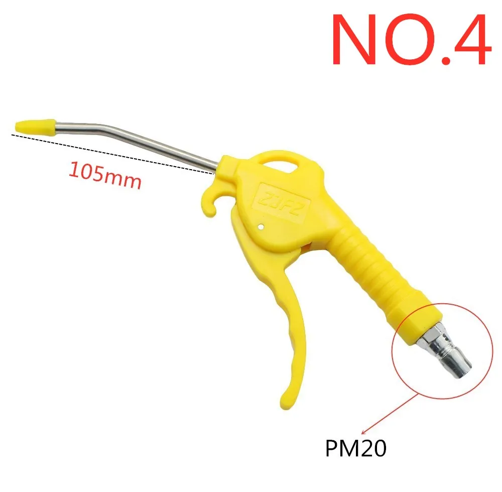 Air Blow Gun Blowing Airsoft Guns Hand Held Pneumatic Cleaning Tool Dust Spray 1/4
