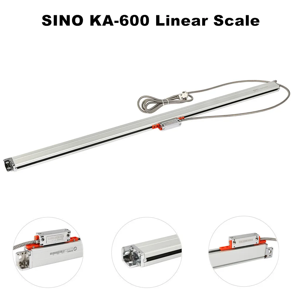 SINO KA-600 1100 1200 1300 1400 1500 мм 5 микрон TTL DRO линейные стеклянные весы KA600 0 005 Оптический