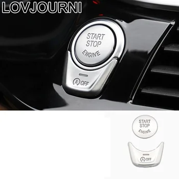 

Handbrake Ignition Multimedia Button Interior Automovil Auto Decorative Protecter Mouldings Sticker Strip 18 19 FOR BMW 5 series