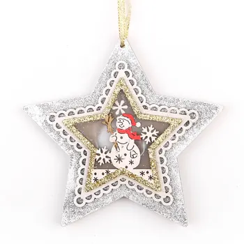 

LED Light with Wood Ornaments for Christmas from Original Design Manufacturer Bulk Order Wholesale Reindeer LED Snowman Decor