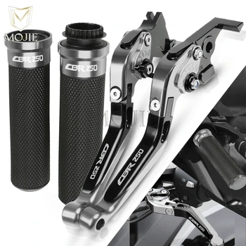 

For Honda CBR250 CBR 250 MC19 MC22 1988-1994 1993 1992 1991 Motorcycle Accessories CNC Brake Clutch Levers Handlebar Hand Grips