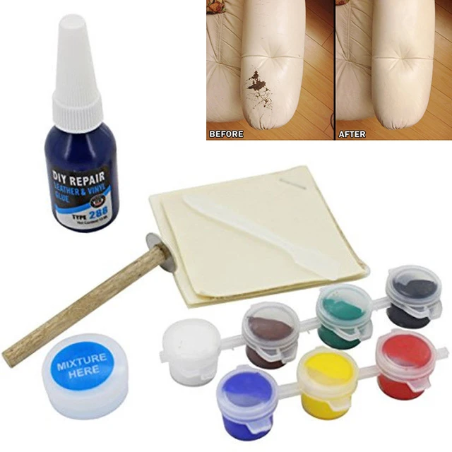 Car Liquid Leather Repair Kit Leather Skin Refurbish Tools For Car Seat  Sofa Coats Holes Scratches Cracks Restoration