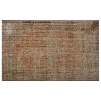 

Handmade Brown Vintage Overdyed Turkish Area Rug 191x300 Cm-6'3''X9'10''