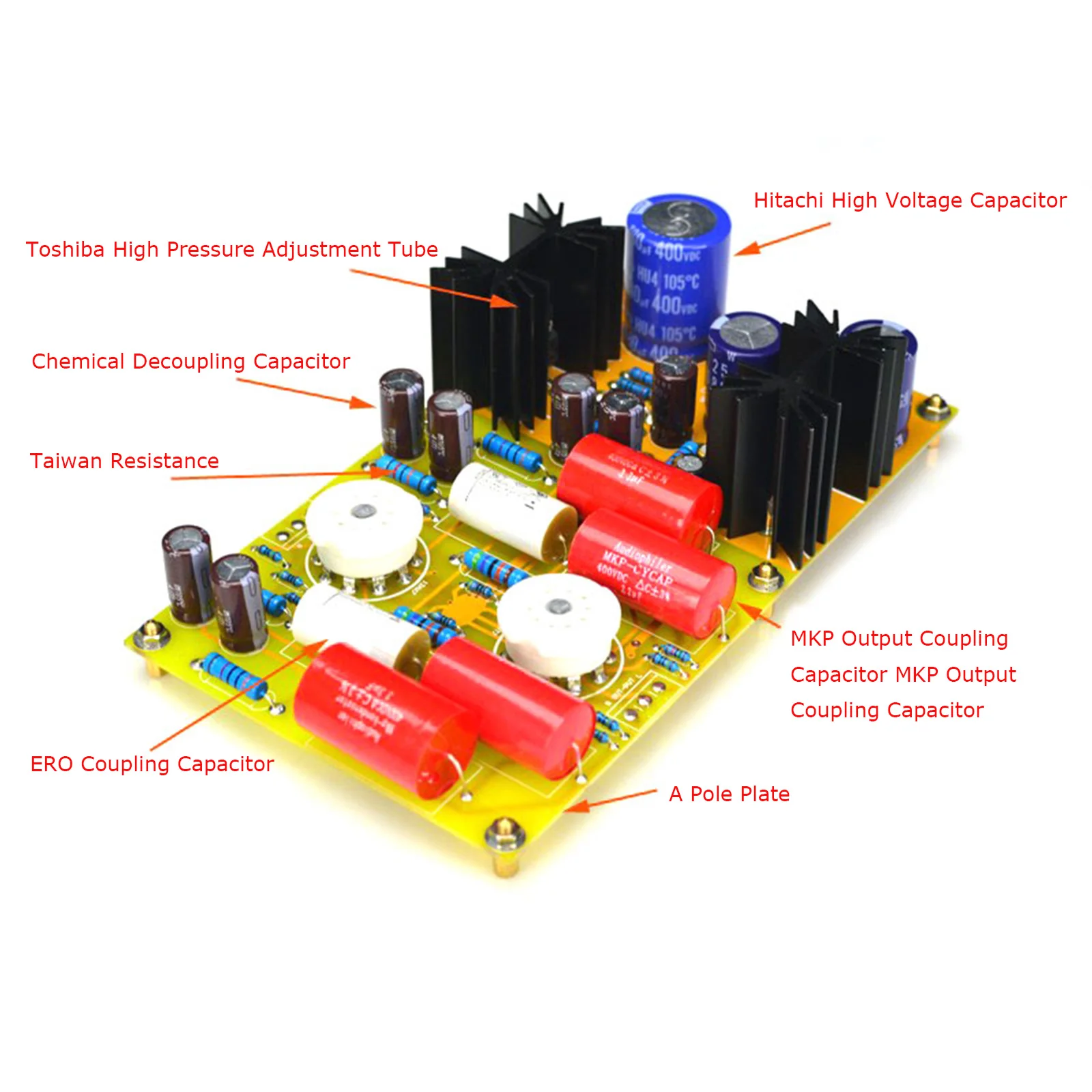 

PRT06A Tube Preamplifier Pre AMP Finished Board