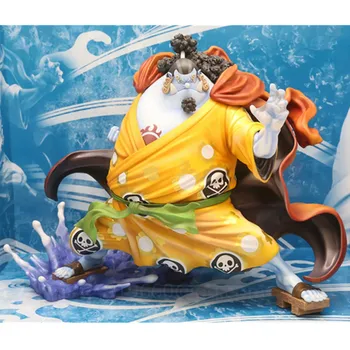 

Anime ONE PIECE Jinbe Merman Karate The Straw Hat Pirates Battle Ver PVC Action Collectible Model Statue Toy Free Shipping G927