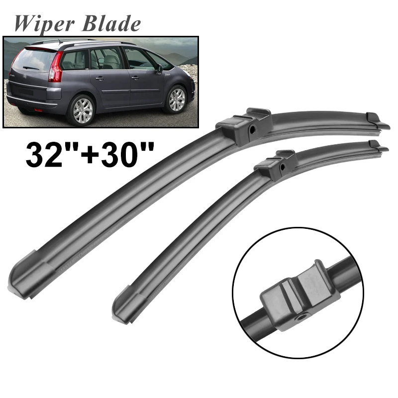 

Okowiper RHD & LHD Front Wiper Blades For Citroen C4 Grand Picasso 2006 - 2008 Windshield Windscreen Front Window 32"+30"
