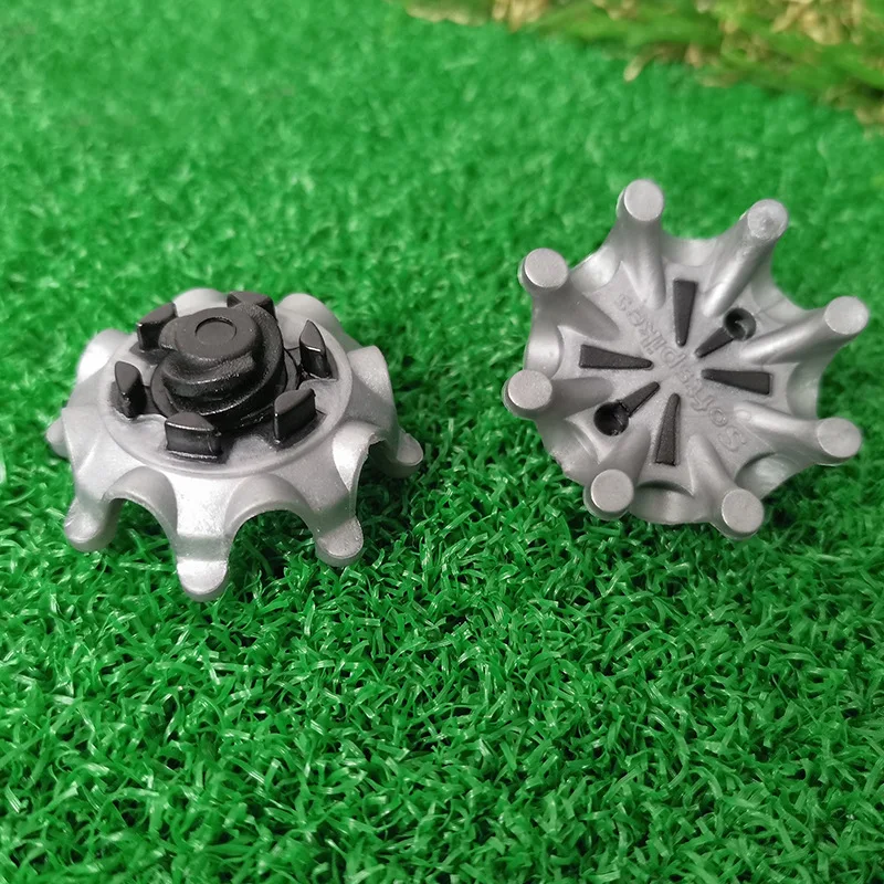 Pack 16 Pcs Soft Golf Shoes Spikes Pins 1/4 Turn Fast Twist Golf Spike Replacement Golf Accessories Supplies Drop Ship