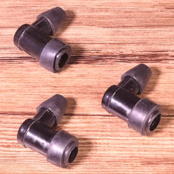 

3X Motorcycles 90 Degree Non Resistor Spark Plug Cap Black Cover Fit for 152 154 gasoline engine motorcycle dirt bike ATV Quads