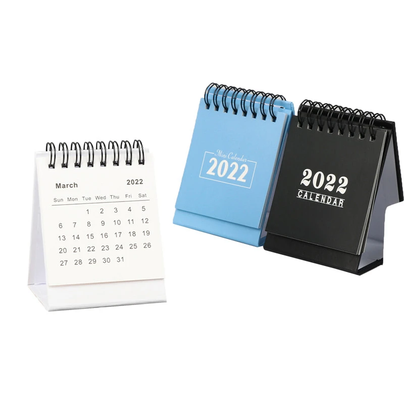 2022 Monthly Desk Calendar Decoration Simple Border Home School Planning  Scheduling Block Organization|Advent Calendars| - Aliexpress