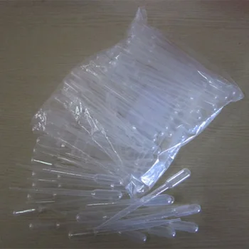 

0.5ml of disposable plastic graduated pipette, pap dropper, plastic dropper