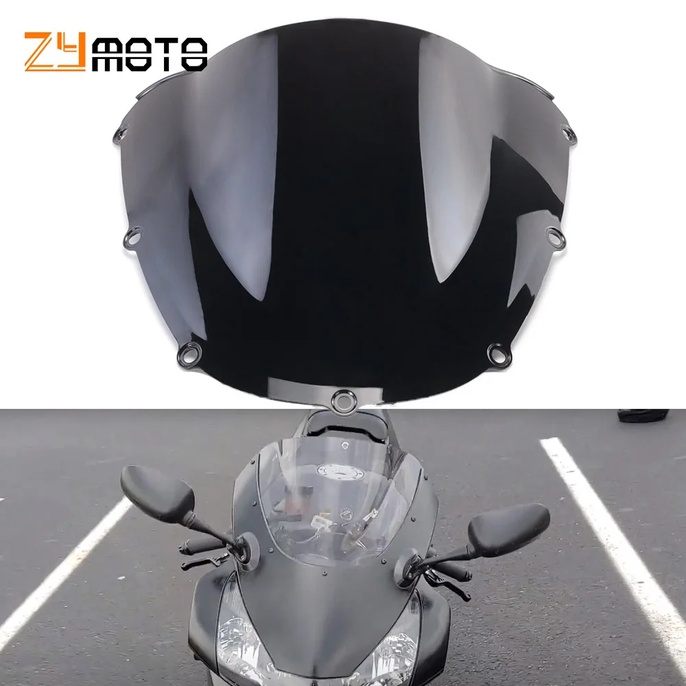 Para Honda CBR 900 RR 954; 2002, 2003 nuevo claro parabrisas de doble burbuja para motocicleta carenado parabrisas pantalla CBR900RR CBR954RR
