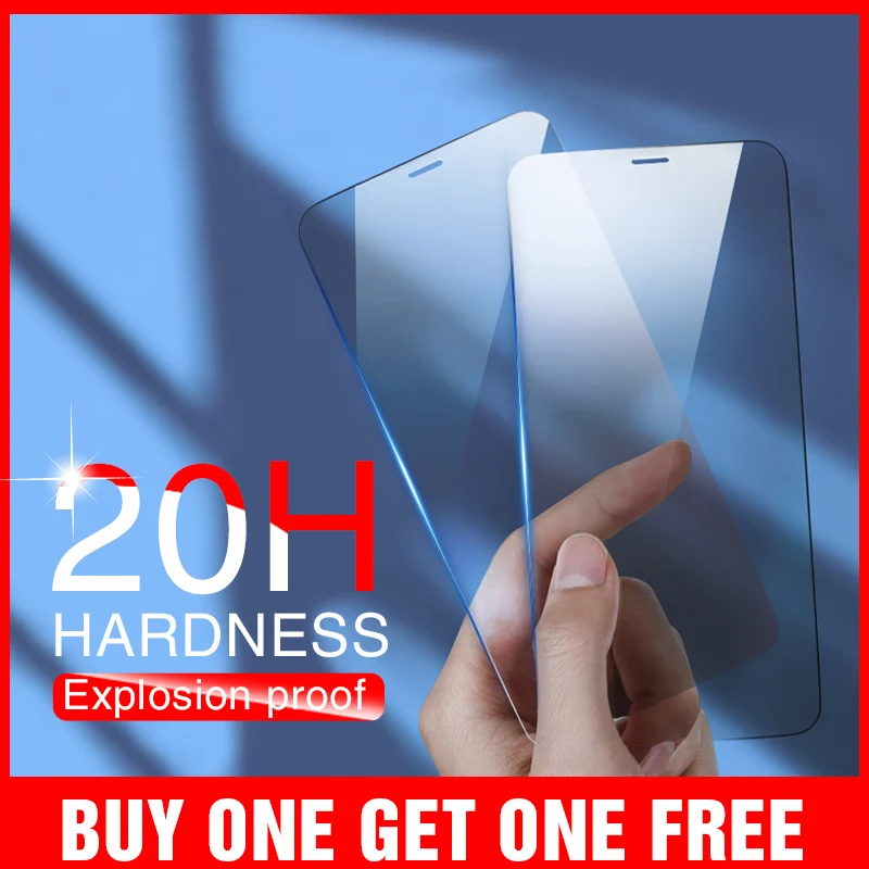 

20H HD Tempered Glass on For iphone X XS Max XR 6 6s 7 8 plus 5s SE Screen Protector Protective Glass on iphone 7 8 6 X 5 Glass