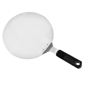 

Stainless Steel Pizza Shovel Plastic Handle Large Round Cake Transfer Mobile Spatula Baking Tool