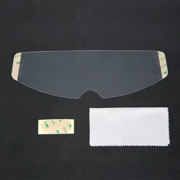 

Motorcycle Universal Helmet Insert Film Easy Use Rain Ultra Clear Mist Paster UV
