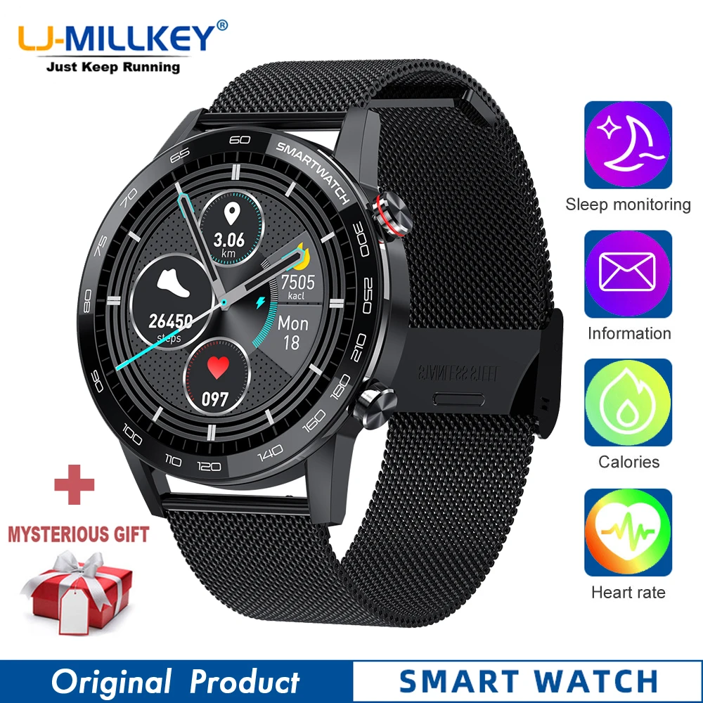 

L16 smart watch men reloj smartwatch relogios Fitness Tracker horloges vrouwen Blood Pressure monitor Akilli saat pk iwo k8