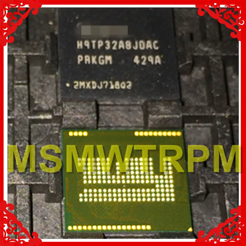 H9TP32A8JDACPR-KGM BGA162Ball EMCP 4 + 8 Гб памяти мобильного телефона новый оригинальный и Подержанный 100% Протестировано