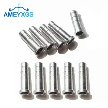 

50/100Pcs Archery Arrow Inserts Aluminum Fit ID6.0mm 6.2mm Arrow Shaft DIY Tools Arrow Insert Arrow Hunting Shooting Accessories