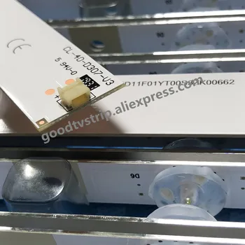 

30pcs/lot for CL-40-D307-V3 LED BACKLIGHT STRIP For 40PFL5708/F7 40PFL3188 40pfg4109/78 40phg4109/78 40PFT4109/60 40PFL3088H