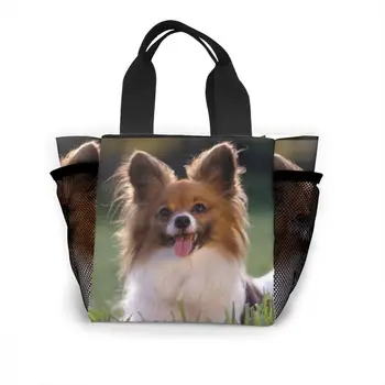 

NOISYDESIGNS Insulated Lunch Bags Cute Dogs Printing Thermal Women Picnic Handbags Food Bag Loncheras Para Mujer Bolsa Termica