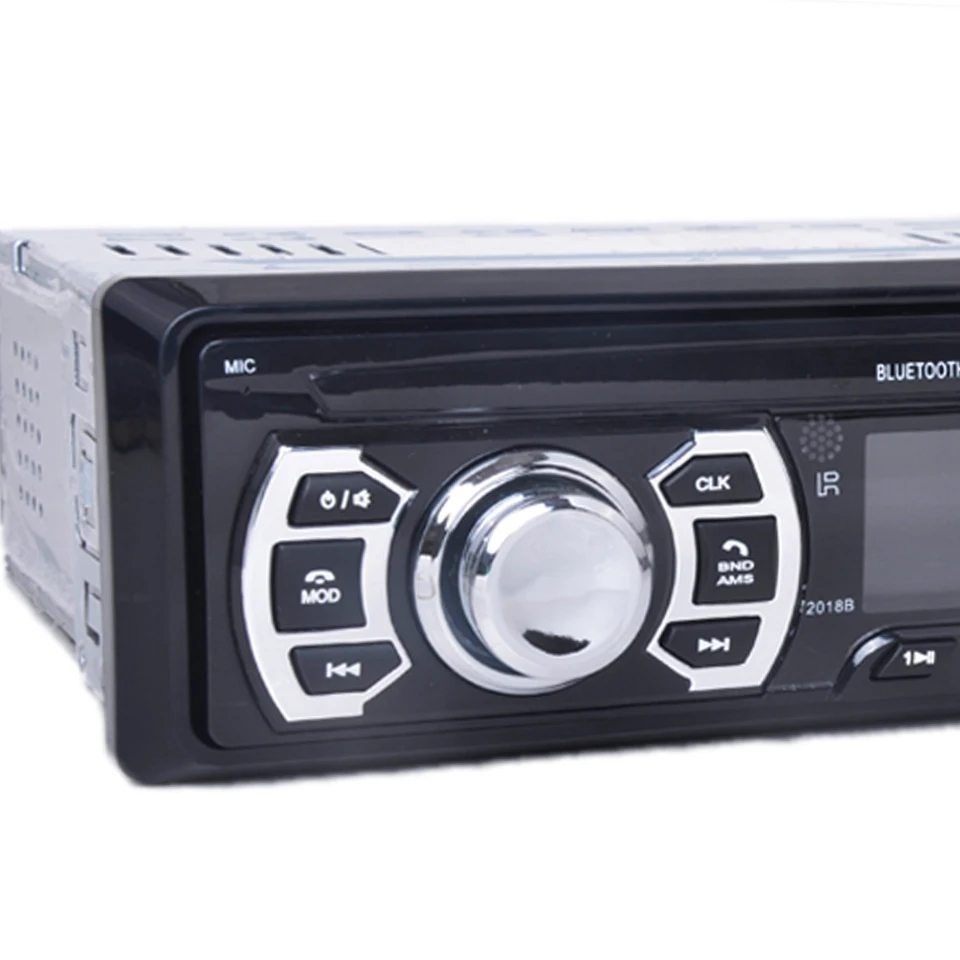 1din автомобильное радио в тире 2018B MP3 мультимедийные плееры аудио стерео 12 в Bluetooth руки бесплатно FM USB SD MMC Автомобильная электроника
