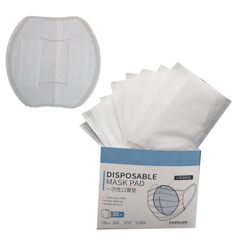 

50PCS/Lot Mask Replaceable Filter-Slice Mask Replacement Filter Activated Carbon Filter for Mask Mouth-Muffle