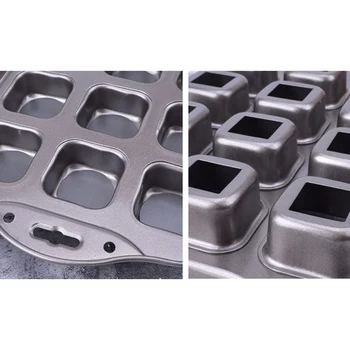 

Cake Cake Baking Pan Baking Tray Muffin Desserts Tin Pan 12 Cavities Mini