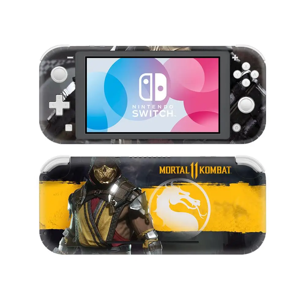 Mmoral Kombat 11 наклейка на кожу для nintendo Switch Lite Защитная консоль чехол Joy-con NAND Switch Lite NSL наклейка на кожу