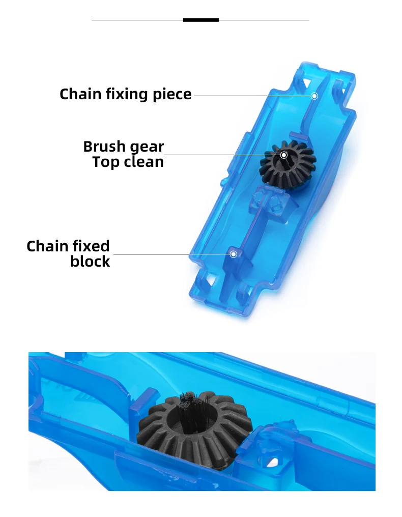 Bicycle Chain Cleaner MTB Mountain Bike Clean Machine Cycling Cleaning Bike Wash