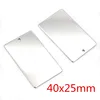 6pc/lot  No Fade Charms 316 Stainless Steel rectangle Charms for necklace pendant charms diy jewelry making ► Photo 3/6