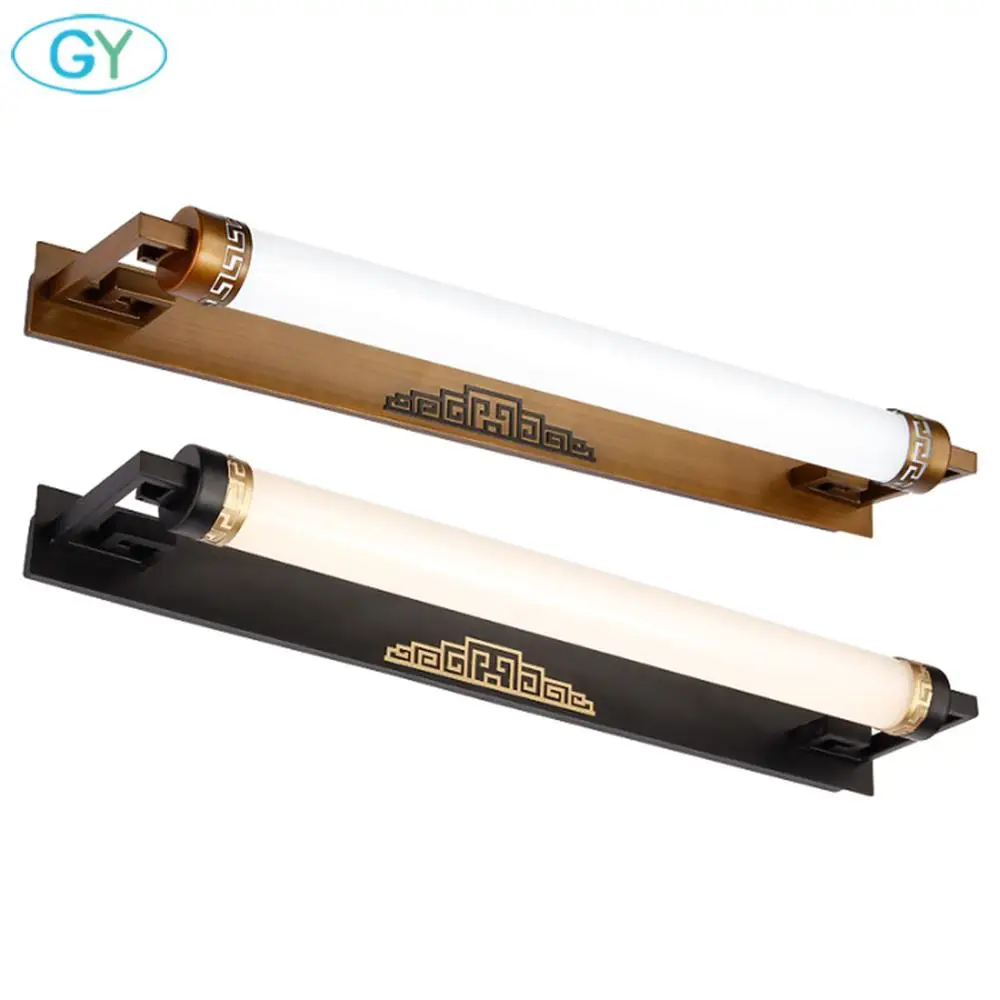 

Chinese mirror front light led mirror lamp wall lamp make-up lamp bathroom indoor lighting fixtures cabinet lights wall art
