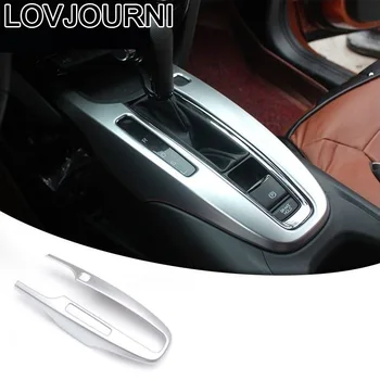 

Modified Cup Gear Panel Interior Decorative Auto Chromium Protecter Car Styling Sticker Strip Parts 15 16 17 18 FOR Honda HR-V