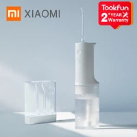 XIAOMI MIJIA MEO701 przenośny irygator stomatologiczny irygator zębów Flosser irygator wodny bucal czyszczenia zębów waterpulse 200ML 1400/min 1