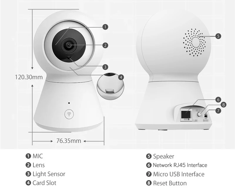 1080p беспроводная домашняя ip-камера безопасности Wifi Детский Монитор Облачное Видеонаблюдение CCTV камера с функцией автоматического слежения PTZ Yiiot