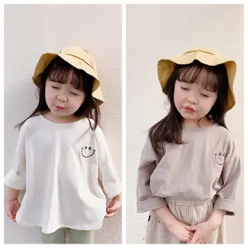 

2020 New Arrival Baby Girls Printed T-Shirt Cotton Fashion Spring Kids Top Tee Shirt 1-6t
