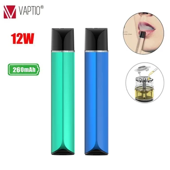 

Vaptio C Flat Mini kit 1.3ml Refillable Tank with 260mAh Built-in Battery 12W Power vapor compact easy vape Pod System