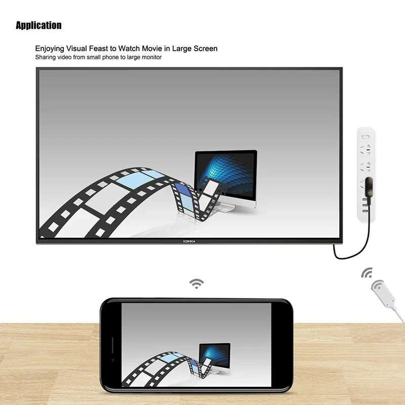 SZBITC WiFi HDMI кабель для MHL в HDMI конвертер 1080P HDTV адаптер для iPhone Android Windows MirrorCast Dongle