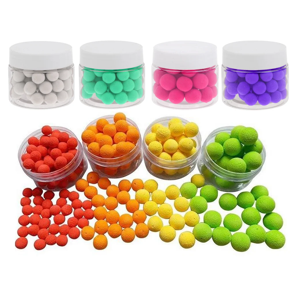 1 Box Carp Boilies Floating Fishing Lures Sweet Flavour Soluble Pop Up Baits Ball Beads Fishing Lures Tackles 8mm 10mm 12mm 14mm