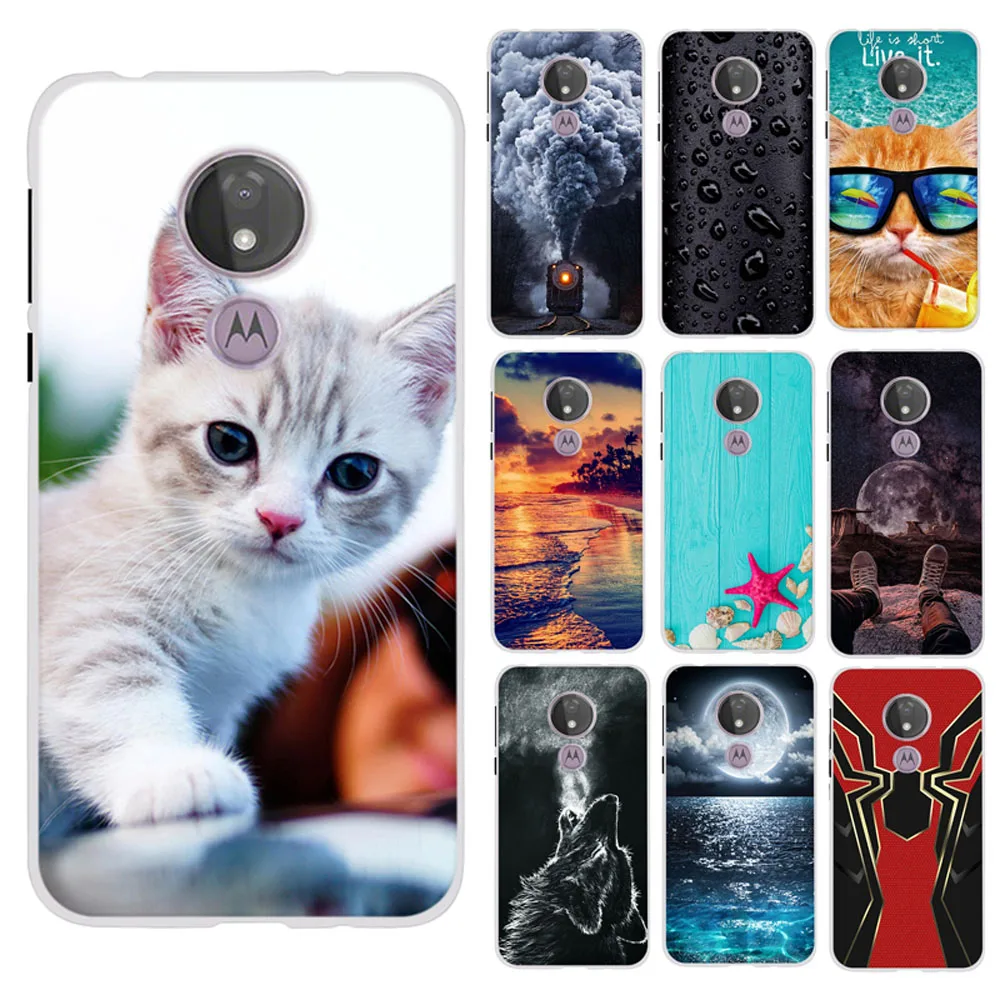 

For Motorola Moto G7 Power Case Thin Silicone Cover Fundas For Motorola G7 Power Capa Romantic Bumper For Moto G7 Power Case