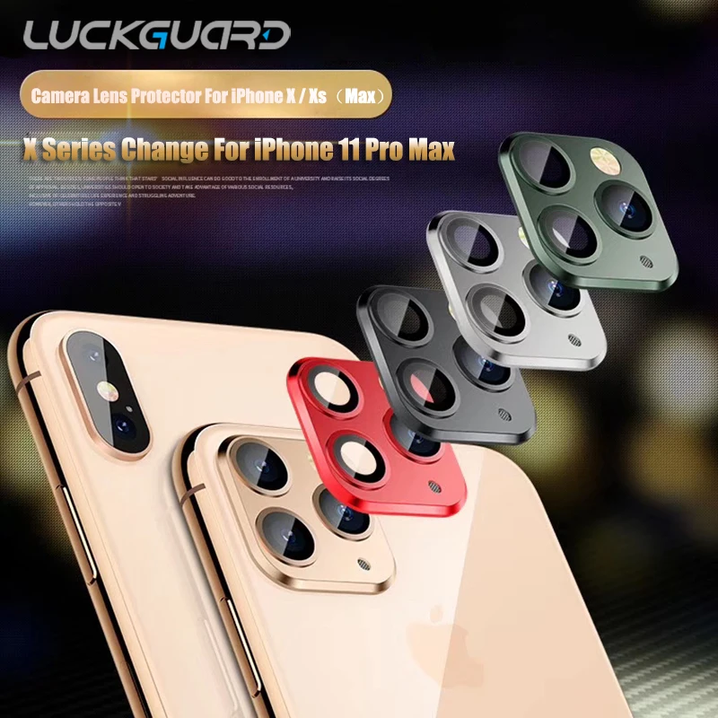 Для iPhone X Xs Max задняя камера объектив Защита экрана изменение секунд для 11 Pro