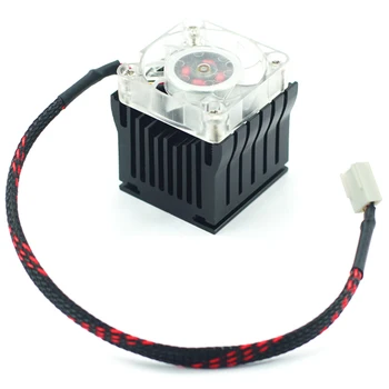 

Aluminium Northbridge Heatsink Cooler Motherboard Radiator with 4cm Fan for PC Computer Case South North Bridge Cooling