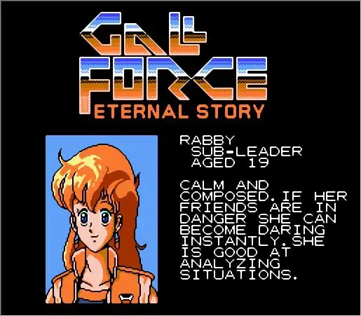 Gall Force Inglês Fds Emulado Cartucho de Jogo para Nes fc Console - Image 5