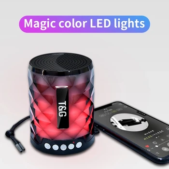 

TG-155 Portable Wireless Bluetooth 4.2 Sports Card Speaker Mini Speaker Subwoofer Outdoor Music Subwoofer Support TF Card FM
