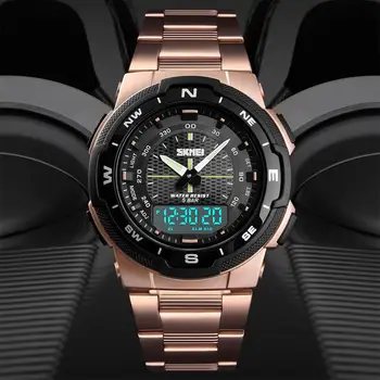 

New Fashion LED Digital Outdoor Sports Watch Women Men 50m Waterproof Multifunction Student Wrist Watches Relogio Masculino